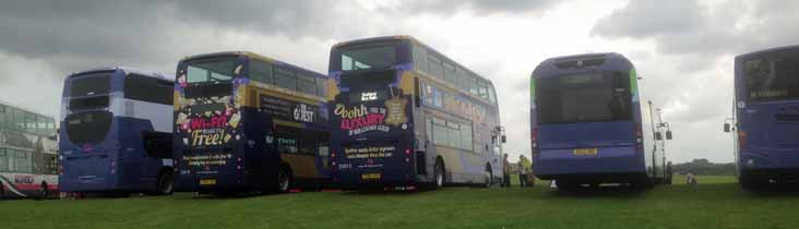 First Eastern Counties ADL Enviro400 X1 Excel 33813